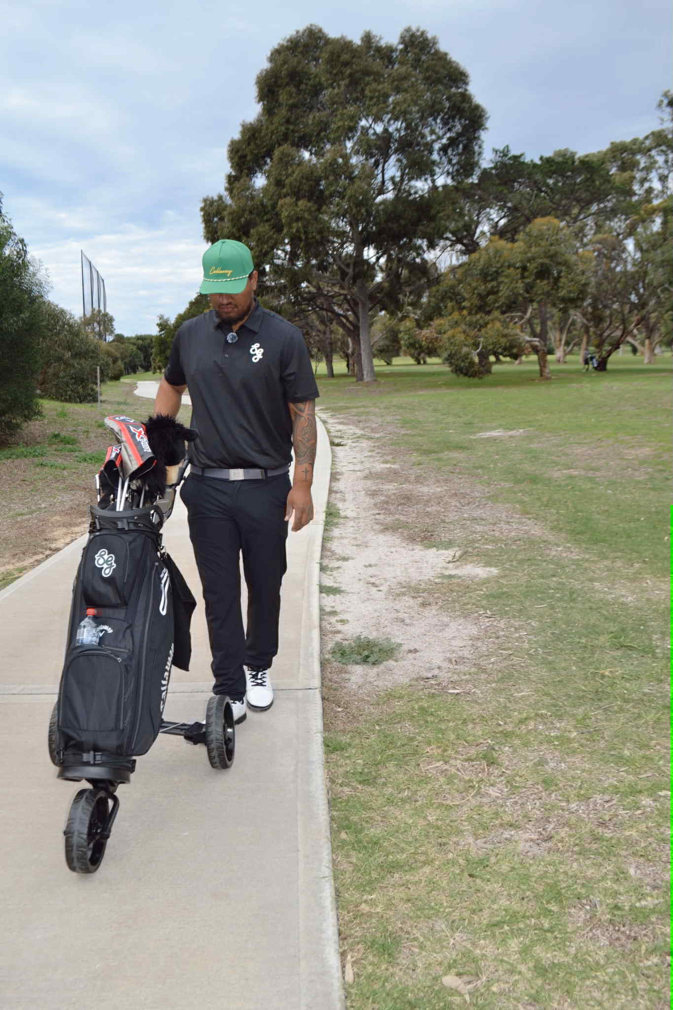 SIGNATURE POLO BLACK